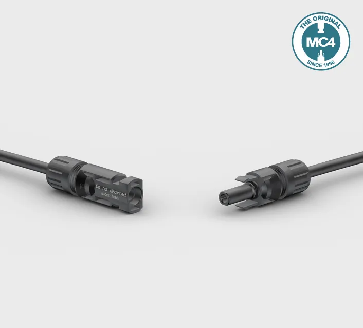 Stäubli MC4 konektor za DC povezave pakiranje – 10 parov (10 × PV-KBT4/6II-UR + 10 × PV-KST4/6II-UR)